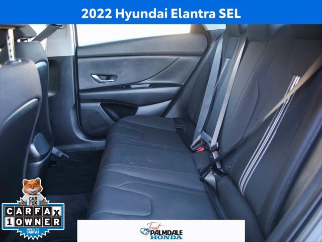 used 2022 Hyundai Elantra car, priced at $18,600