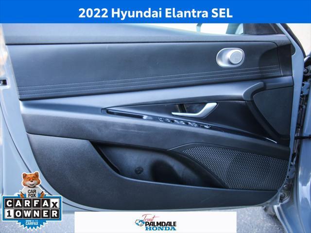 used 2022 Hyundai Elantra car, priced at $18,600