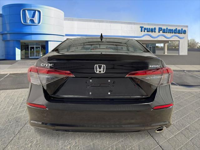 new 2025 Honda Civic car, priced at $27,400
