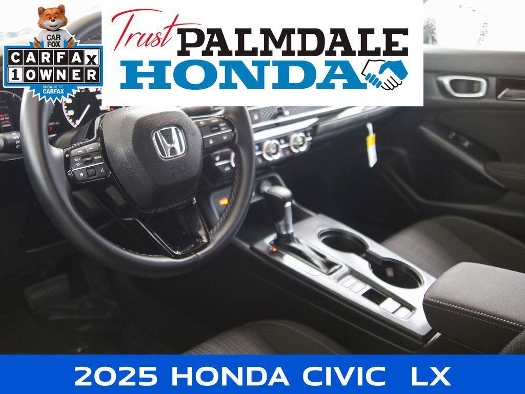 used 2025 Honda Civic car, priced at $24,291