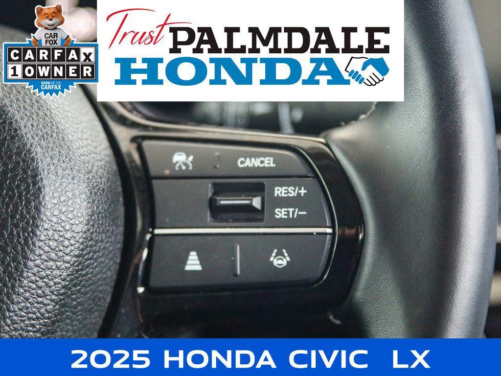 used 2025 Honda Civic car, priced at $24,291