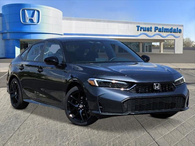 new 2025 Honda Civic Hybrid car, priced at $30,100