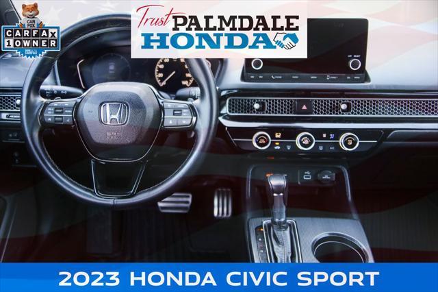 used 2023 Honda Civic car, priced at $25,991