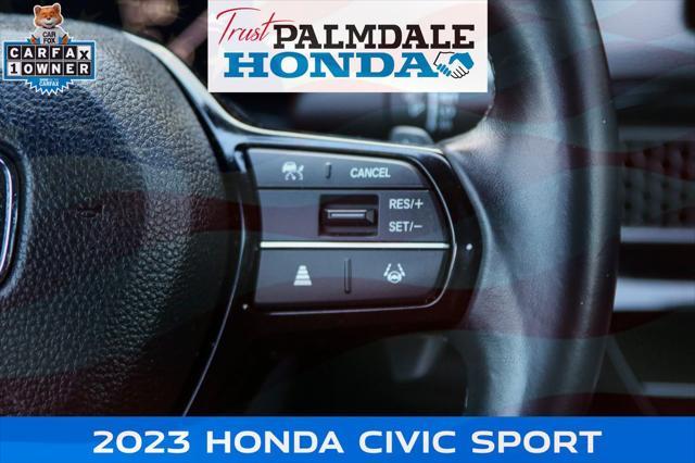 used 2023 Honda Civic car, priced at $25,991