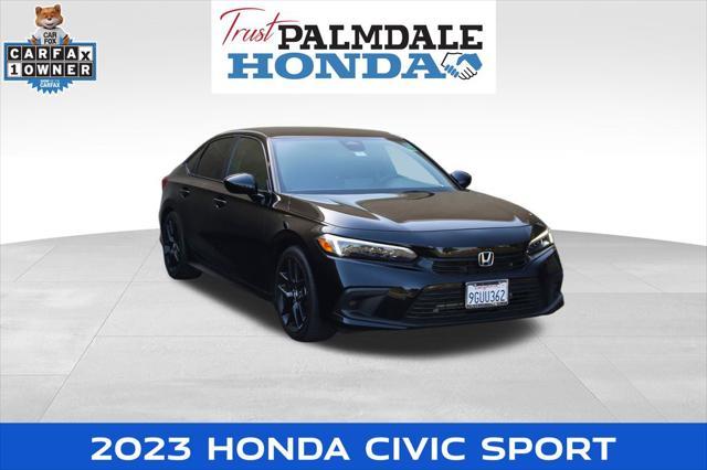 used 2023 Honda Civic car, priced at $25,991