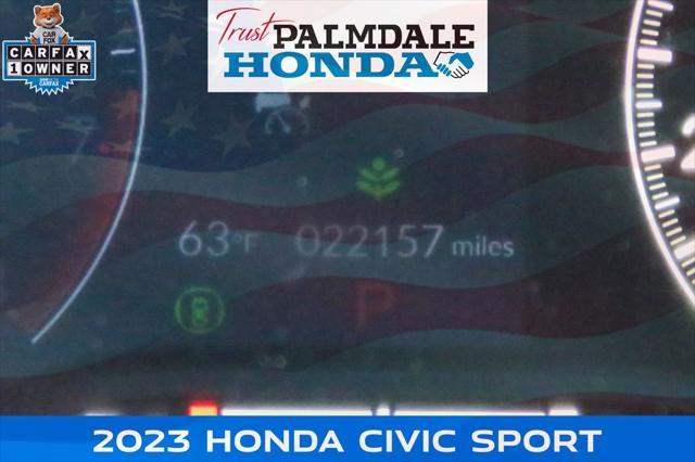 used 2023 Honda Civic car, priced at $25,991