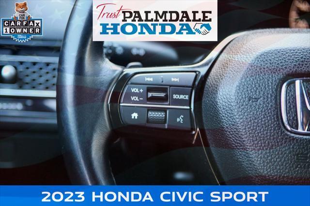 used 2023 Honda Civic car, priced at $25,991