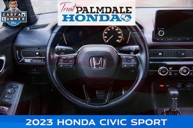 used 2023 Honda Civic car, priced at $25,991