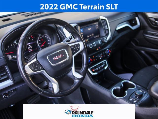 used 2022 GMC Terrain car, priced at $22,581