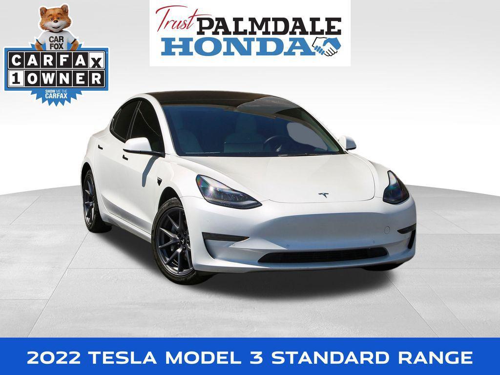 used 2022 Tesla Model 3 car, priced at $21,427