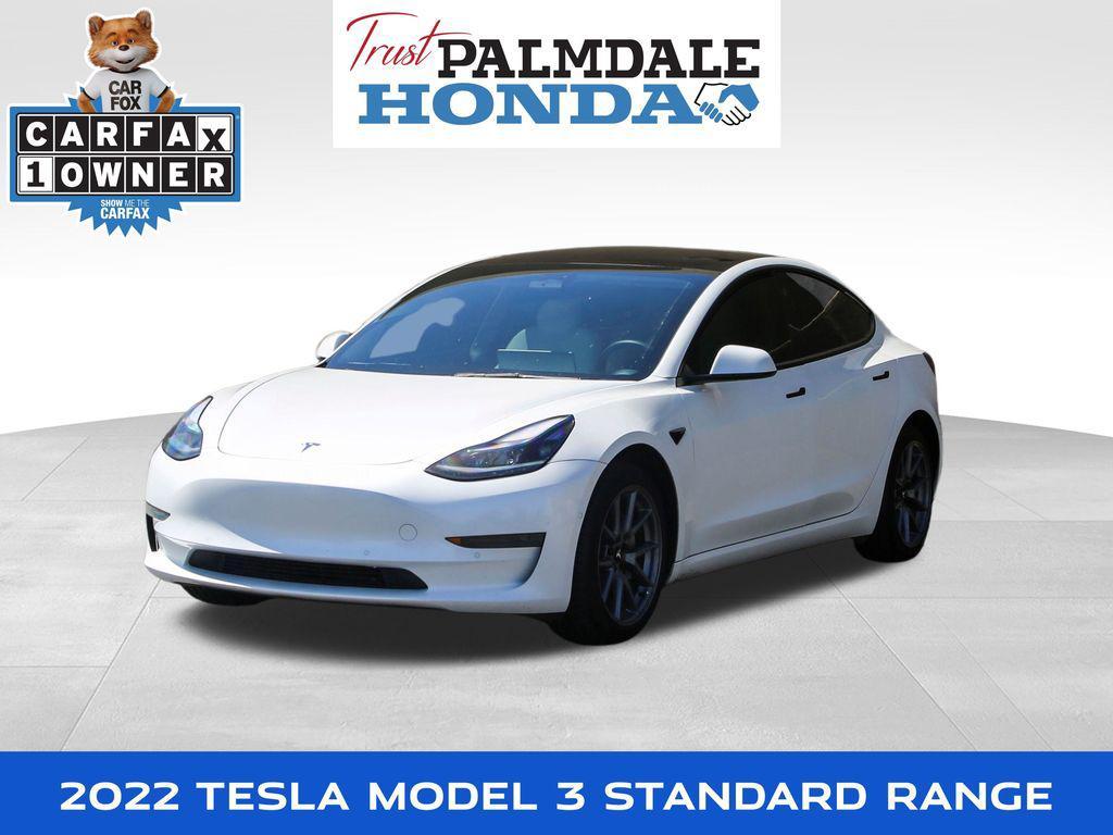 used 2022 Tesla Model 3 car, priced at $21,427