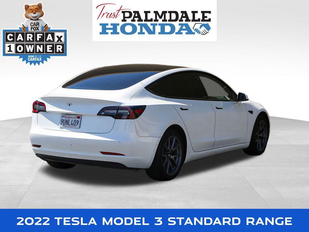 used 2022 Tesla Model 3 car, priced at $21,427