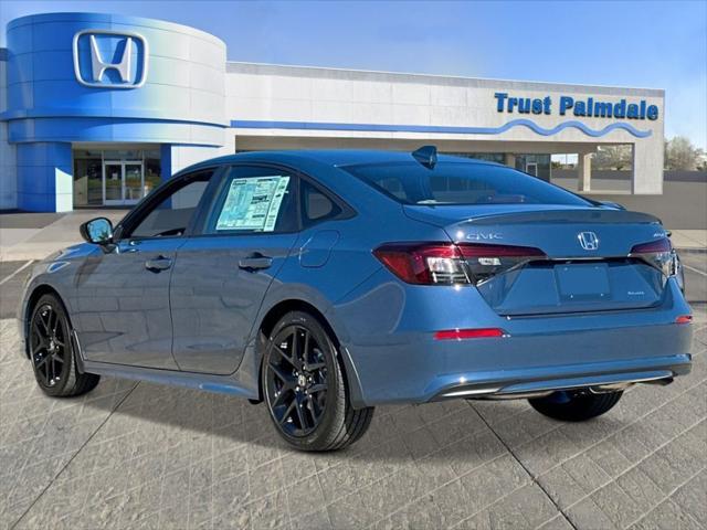 new 2025 Honda Civic Hybrid car, priced at $30,555