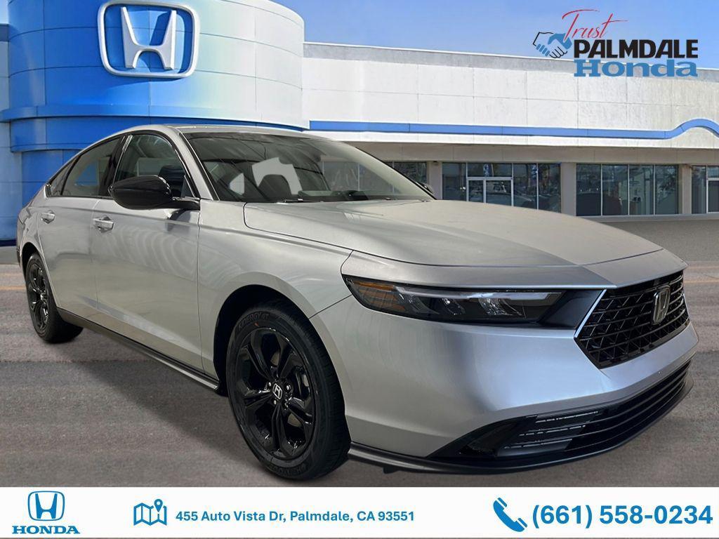 new 2025 Honda Accord car, priced at $30,210