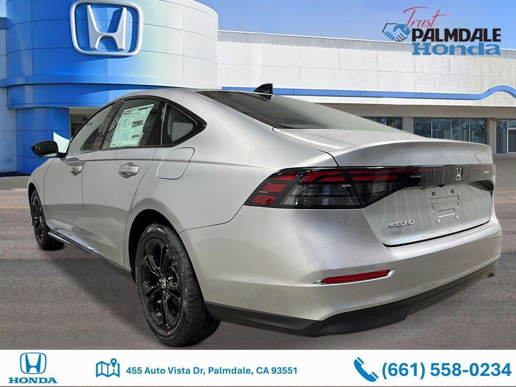 new 2025 Honda Accord car, priced at $30,210