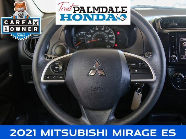 used 2021 Mitsubishi Mirage car, priced at $12,868