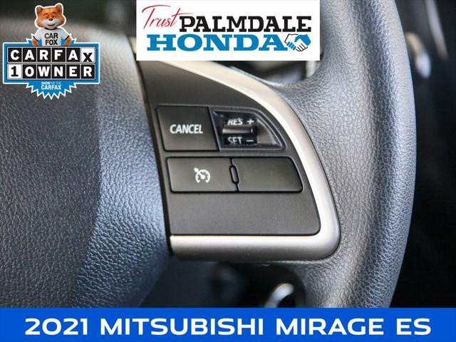 used 2021 Mitsubishi Mirage car, priced at $12,868