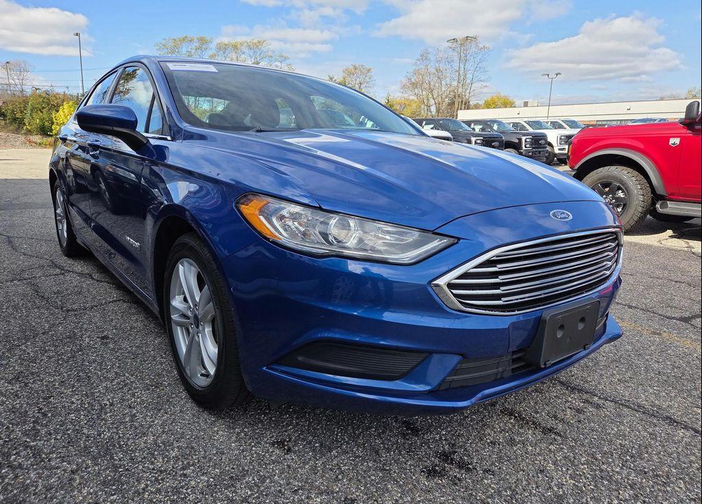 used 2018 Ford Fusion Hybrid car, priced at $13,400