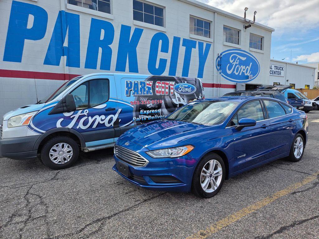 used 2018 Ford Fusion Hybrid car, priced at $13,400