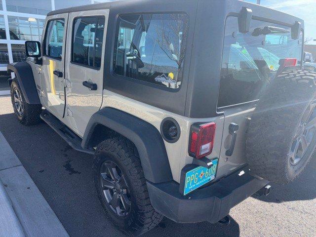 used 2017 Jeep Wrangler Unlimited car, priced at $25,992