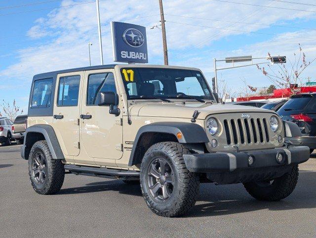 used 2017 Jeep Wrangler Unlimited car, priced at $25,993