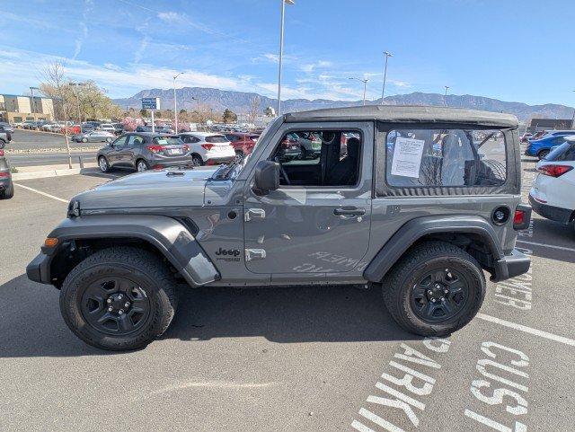 used 2021 Jeep Wrangler car, priced at $28,991