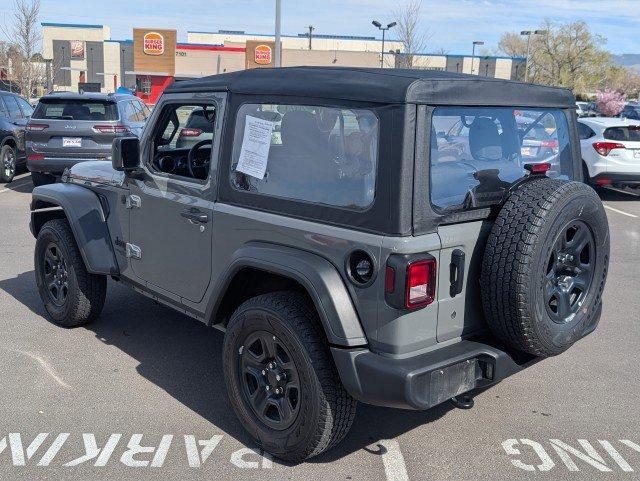 used 2021 Jeep Wrangler car, priced at $28,991