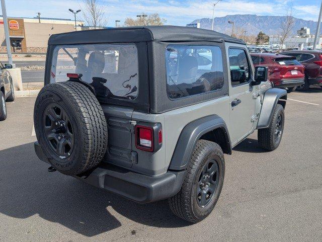 used 2021 Jeep Wrangler car, priced at $28,991