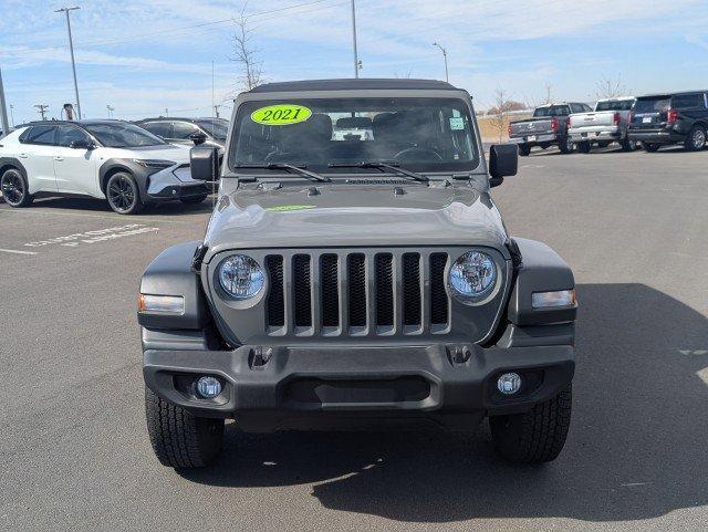 used 2021 Jeep Wrangler car, priced at $28,991