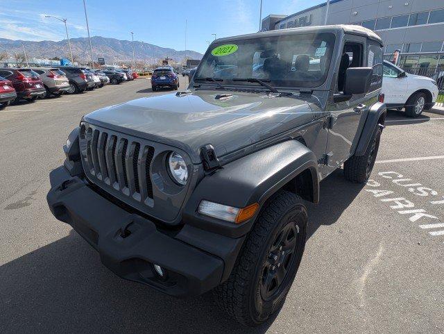 used 2021 Jeep Wrangler car, priced at $28,991