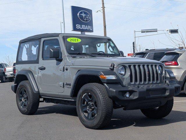 used 2021 Jeep Wrangler car, priced at $28,991