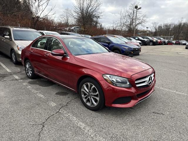 used 2017 Mercedes-Benz C-Class car, priced at $19,554