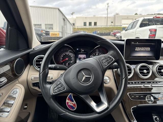 used 2017 Mercedes-Benz C-Class car, priced at $19,554