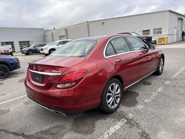 used 2017 Mercedes-Benz C-Class car, priced at $19,554