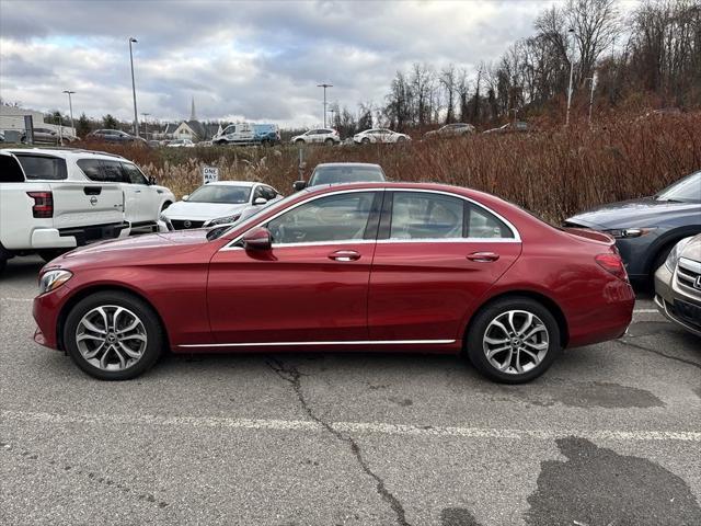 used 2017 Mercedes-Benz C-Class car, priced at $19,554