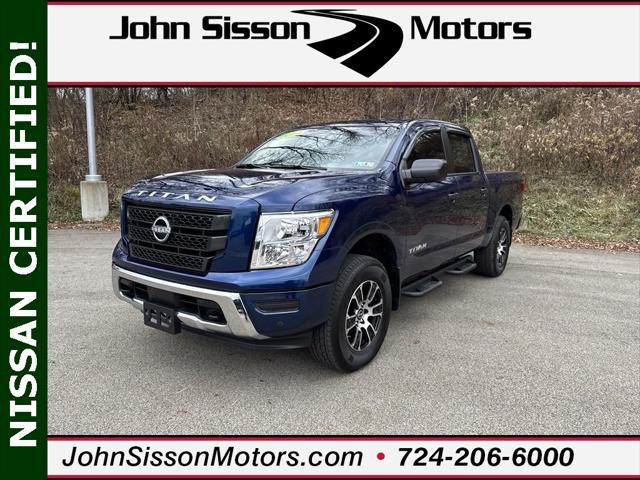 used 2024 Nissan Titan car, priced at $44,980