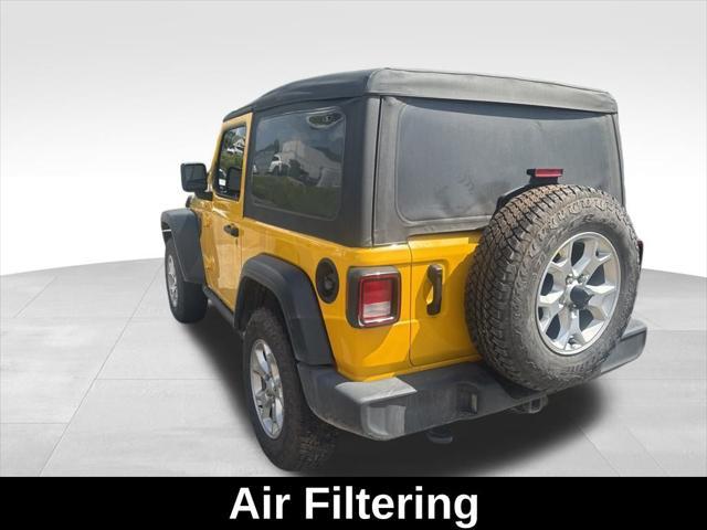 used 2021 Jeep Wrangler car, priced at $27,495