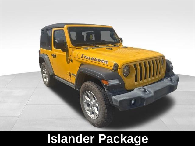 used 2021 Jeep Wrangler car, priced at $27,495