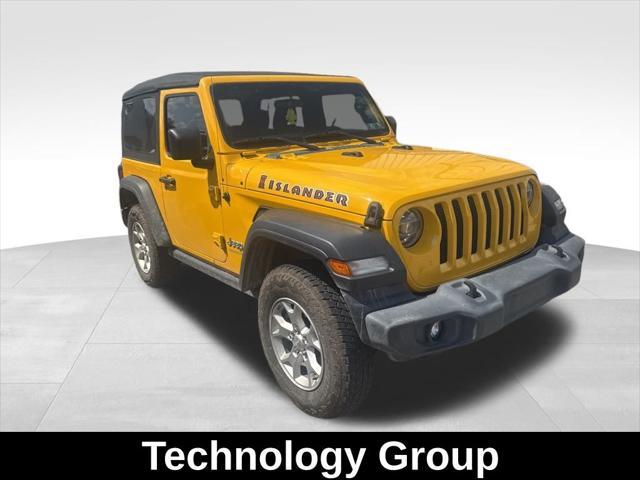used 2021 Jeep Wrangler car, priced at $27,495