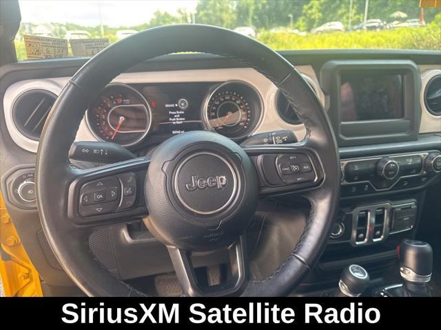 used 2021 Jeep Wrangler car, priced at $27,495