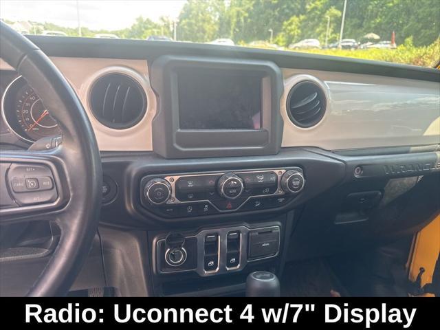 used 2021 Jeep Wrangler car, priced at $27,495
