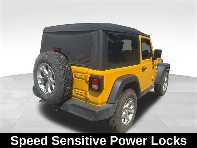 used 2021 Jeep Wrangler car, priced at $27,495