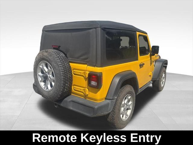 used 2021 Jeep Wrangler car, priced at $27,495