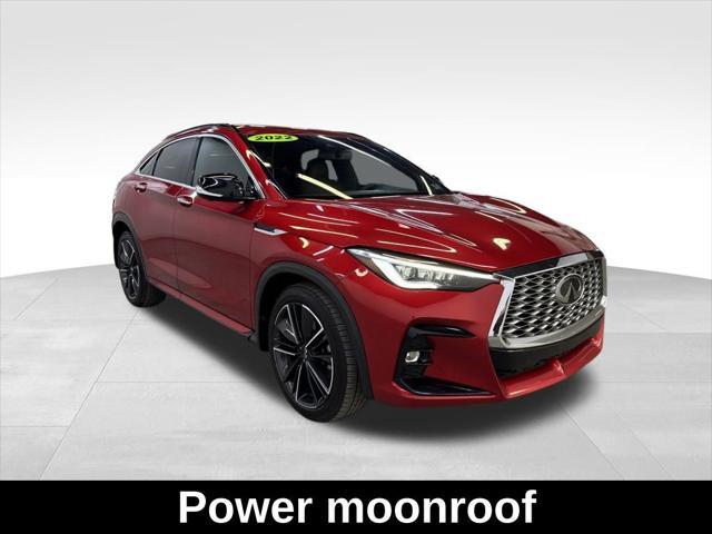 used 2022 INFINITI QX55 car, priced at $25,985