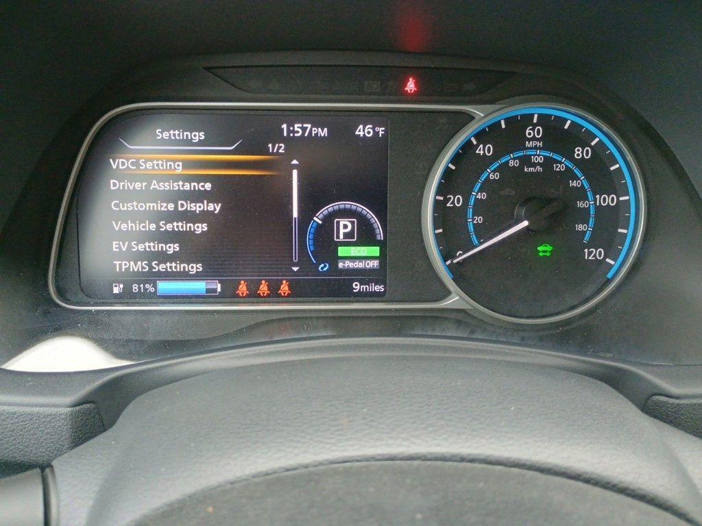 new 2025 Nissan Leaf car, priced at $35,903