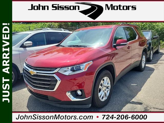 used 2021 Chevrolet Traverse car, priced at $27,423