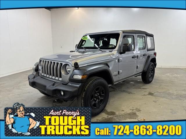 used 2021 Jeep Wrangler Unlimited car, priced at $26,985