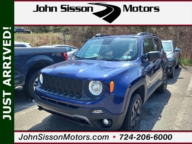 used 2018 Jeep Renegade car, priced at $14,598