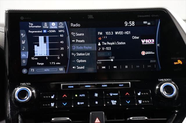 used 2021 Toyota Highlander Hybrid car, priced at $34,980