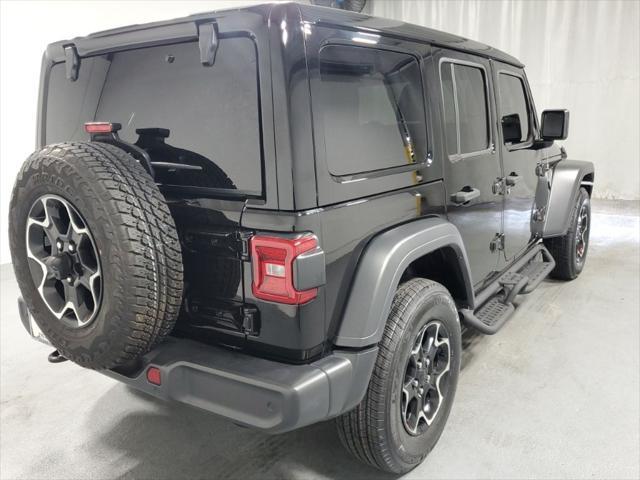 used 2021 Jeep Wrangler Unlimited car, priced at $29,980